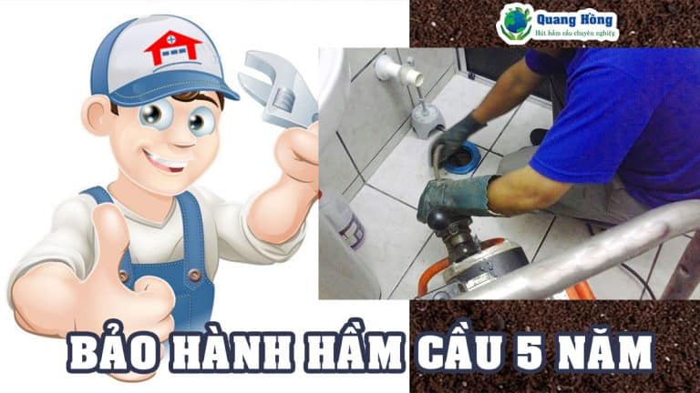 Bảo hành hút hầm cầu