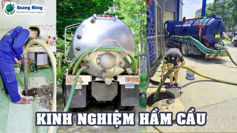 Kinh nghiệm hút hầm cầu