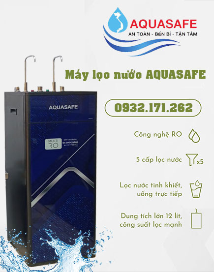 Banner máy lọc nước AquaSafe