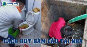 Cách hút hầm cầu tại nhà