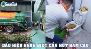 Dấu hiệu nhận biết cần hút hầm cầu